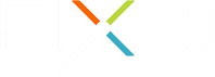 FIX4U Logo White